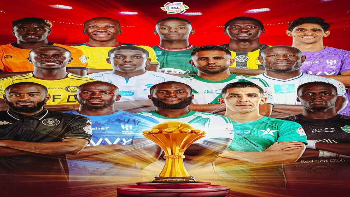 نجوم دوري روشن يسعون لقيادة 9 منتخبات أفريقية نحو حلم الذهب وبلوغ المجد في السعودية