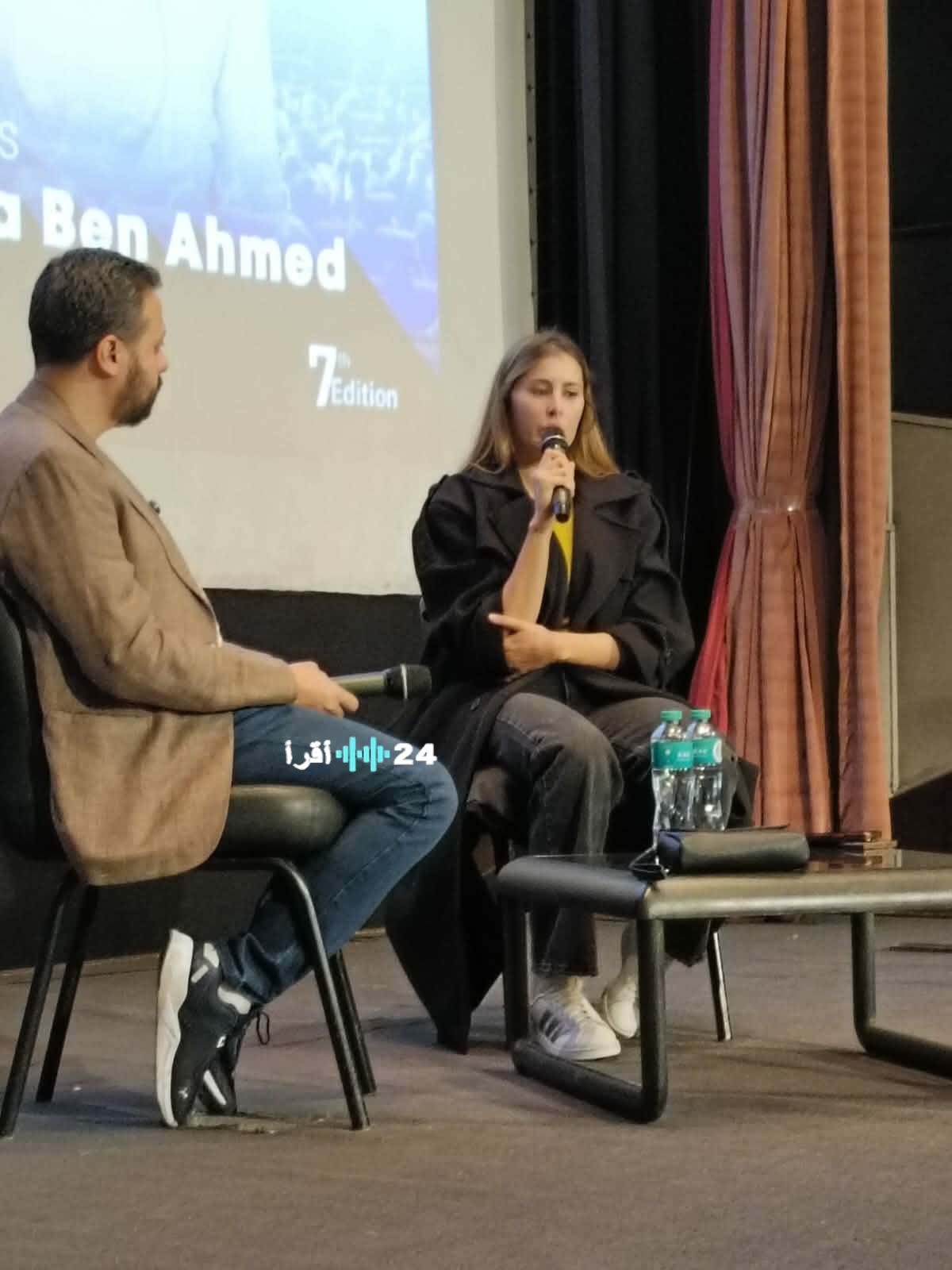 عائشة بن أحمد تكشف السر وراء حبها لـ “لعبة نيوتن” و “توأم روحي”