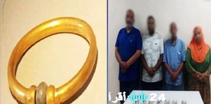 «حكم بالسجن 15 عاماً لمرتكبي سرقة الأسورة الأثرية بالمتحف المصري»