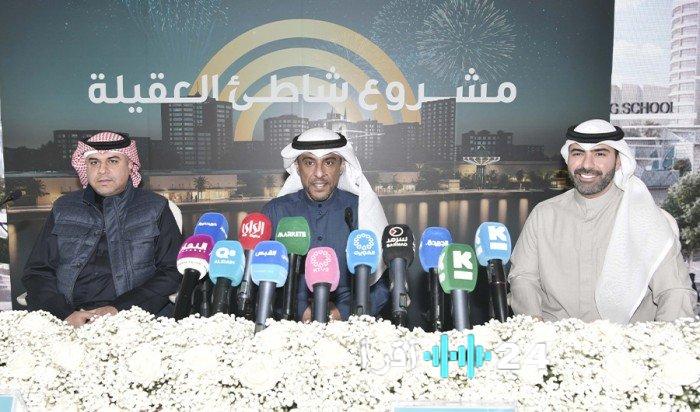 «بداية جديدة لكويت السياحية» انطلاق مشروع تطوير شاطئ العقيلة
