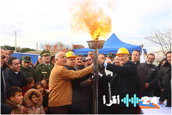 تغطية الغاز تتجاوز 93 بالمئة إنجاز قياسي جديد