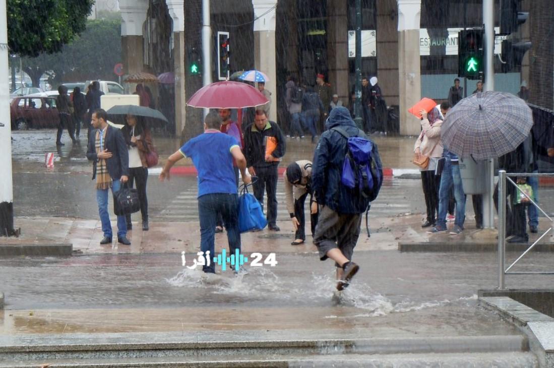 تعليق الدراسة بإقليم القنيطرة بسبب سوء الأحوال الجوية