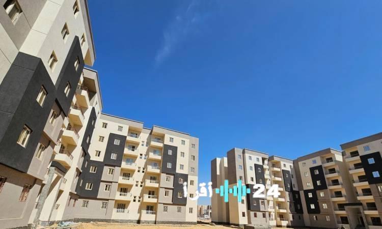 أول صور وحدات سكنية لـ”كل المصريين” في محور متوسط الدخل بحدائق أكتوبر قبل التسليم الرسمي