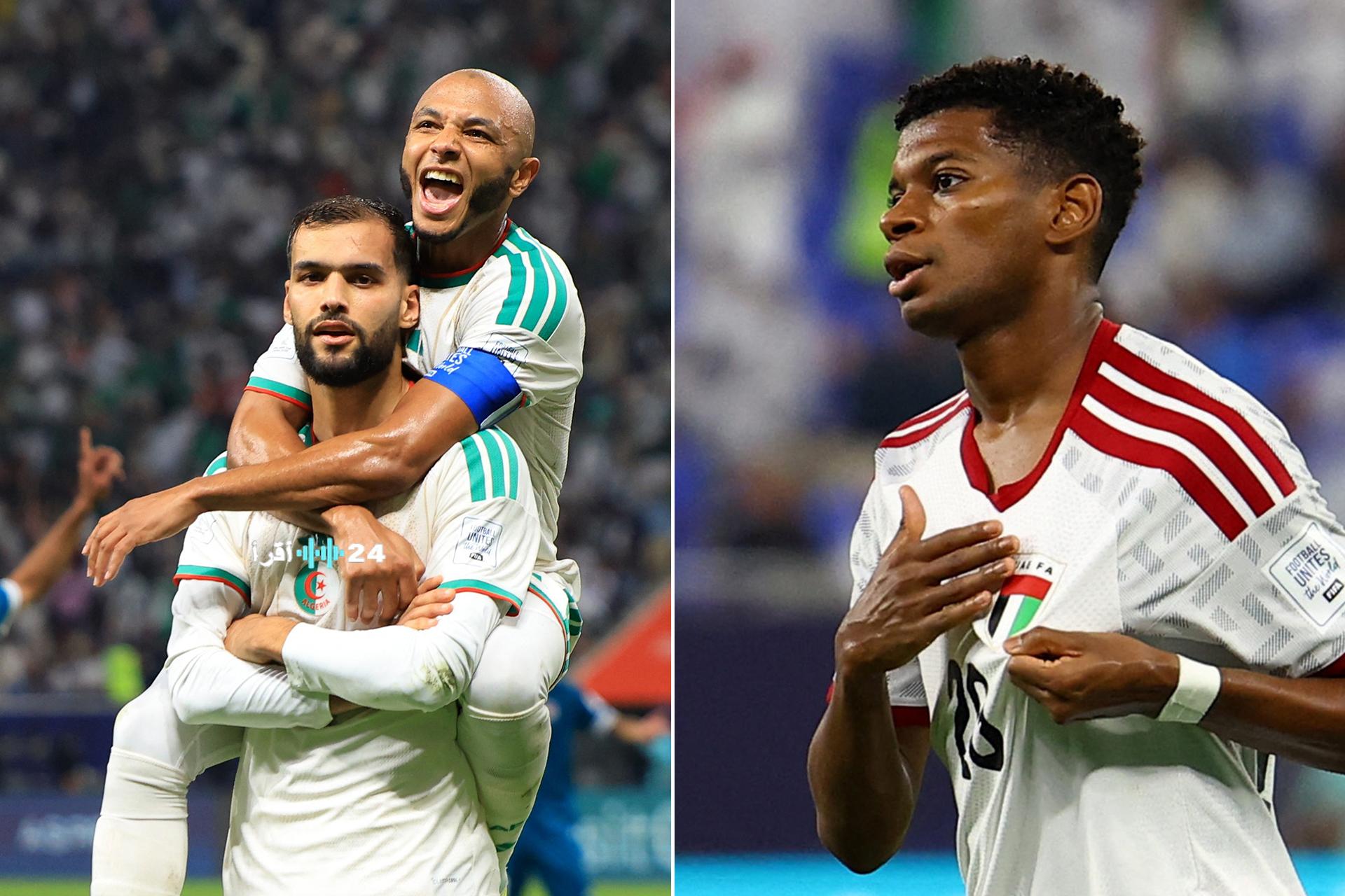 الجزائر تواجه الإمارات في ربع نهائي كأس العرب تفاصيل الموعد والتشكيلتين والقنوات الناقلة للمباراة