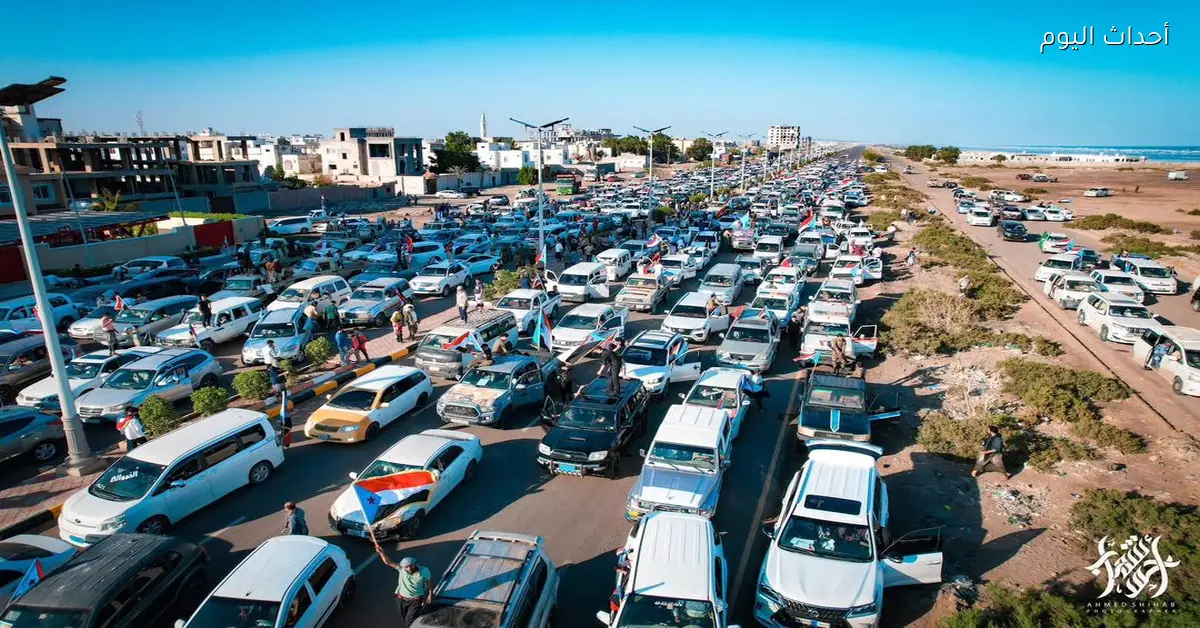 وفود وقبائل الضالع تتوافد على عدن دعمًا للمجلس الانتقالي والرئيس الزبيدي