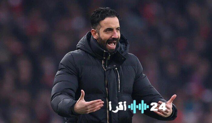 أموريم يعرب عن أسفه بعد خسارة مانشستر يونايتد أمام أستون فيلا ويؤكد أن فريقه كان الأفضل