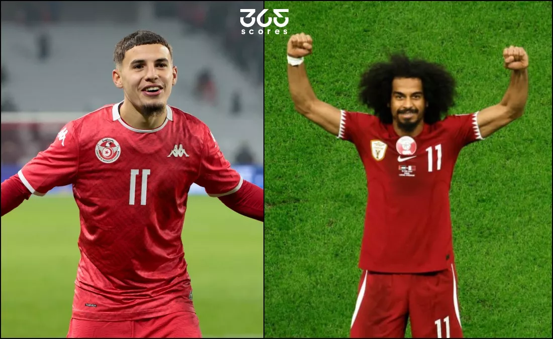 قناة عرض مباراة قطر وتونس في كأس العرب 2025
