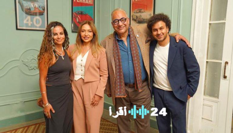 ليلى علوي وبيومي فؤاد يكملان تصوير فيلم ابن مين فيهم