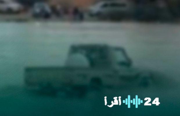 إلقاء القبض على قائد مركبة عقب ظهوره في فيديو يتجاوز أحد الشعاب بمحافظة رماح