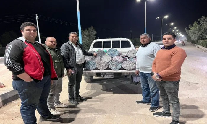 تموين الفيوم يحبط تهريب 14 ألف صاروخ ويكشف 61 مخالفة خطيرة