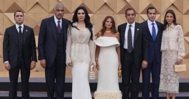 «عائلة هشام طلعت مصطفى تتألق في حفل افتتاح المتحف المصري الكبير»