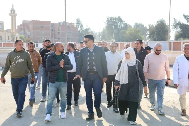 رئيس مياه القليوبية يقوم بجولة تفقدية لمركزي سرياقوس للصرف الصحي ومحطة المعالجة بشمال الخانكة