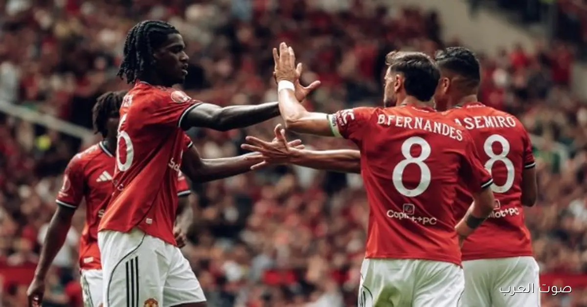 مانشستر يونايتد يهزم كريستال بالاس بثنائية نظيفة في البريميرليج