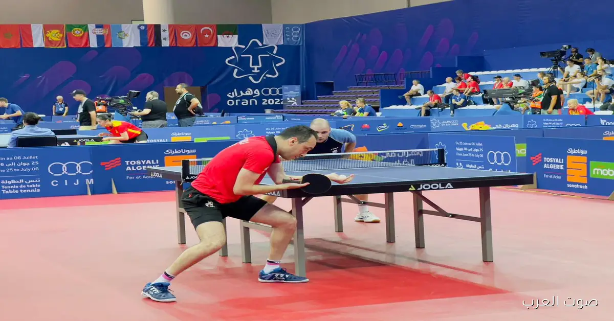 مصر تصنع التاريخ بفوز كاسح على تشيلي في مونديال تنس الطاولة المختلط