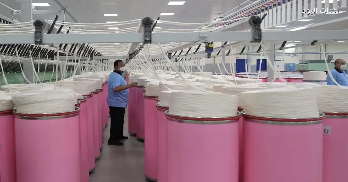 «قفزة استثنائية في صادرات القابضة للغزل: زيادة بنسبة 221% تصل إلى 2.3 مليار جنيه»