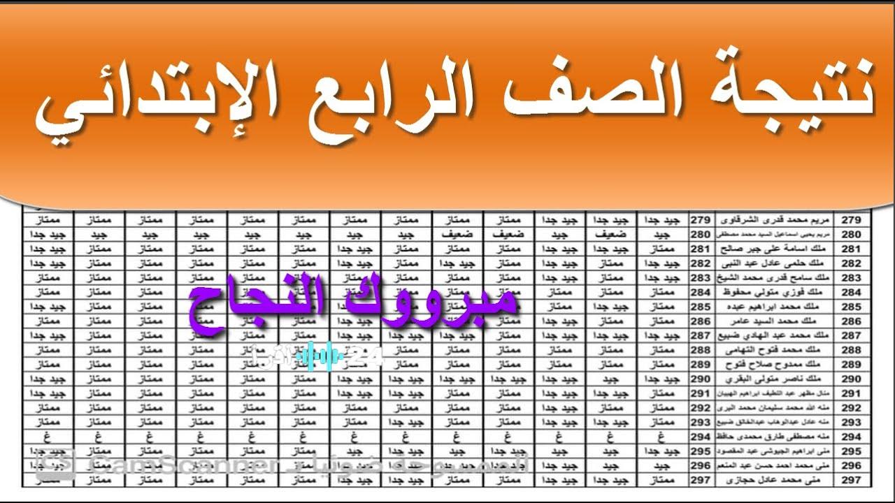 نتائج الصف الرابع الابتدائي 2026 متاحة الآن لجميع المدارس على الموقع الرسمي لوزارة التعليم