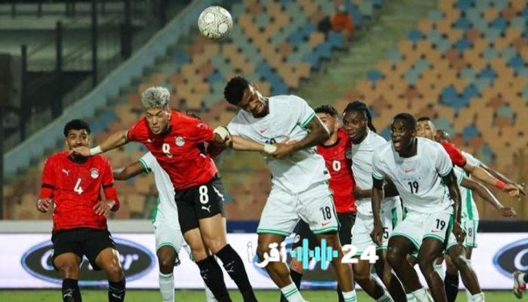 مصر ونيجيريا اليوم صراع حسم برونزية أمم أفريقيا