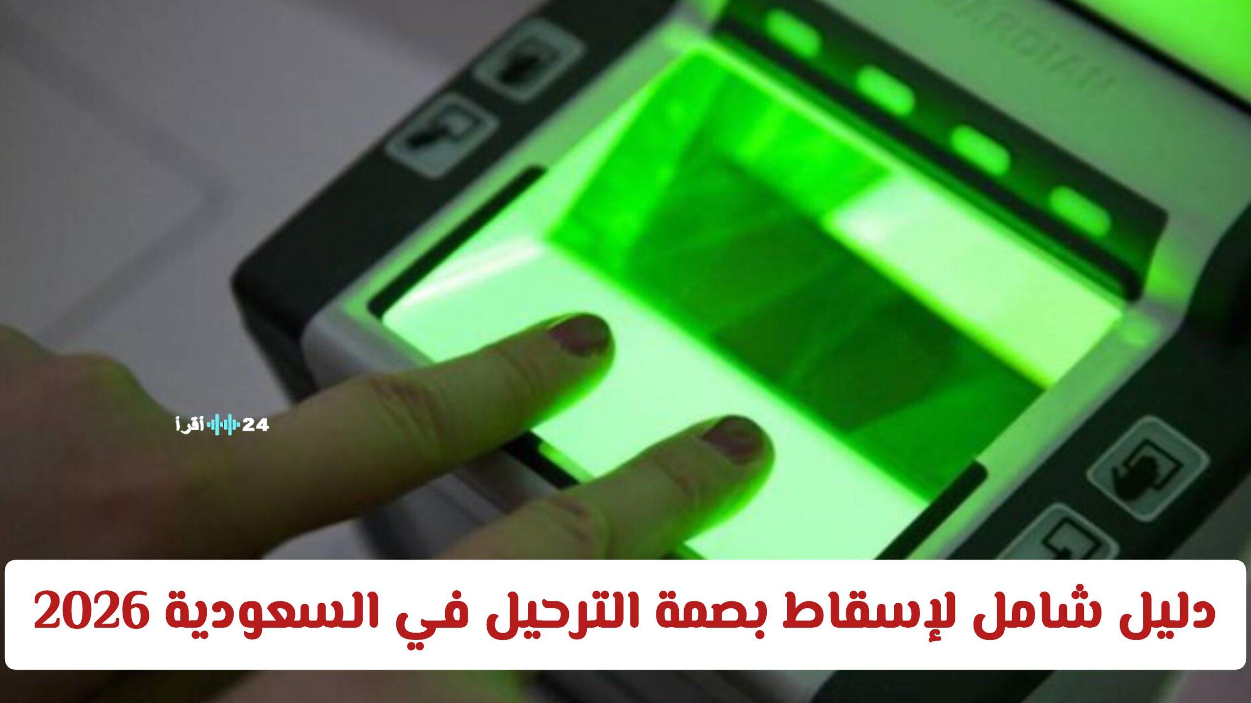 دليل شامل لإسقاط بصمة الترحيل في السعودية 2026 مع الإعلان عن تحديثات هامة من الجوازات السعودية