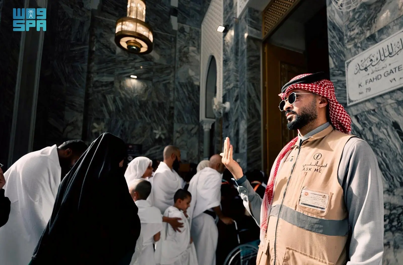 حجاج المسجد الحرام يستمتعون بأجواء إيمانية وخدمات شاملة