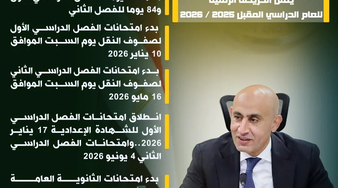 موعد بداية الفصل الدراسي الثاني 2026 وتفاصيل عودة المدارس