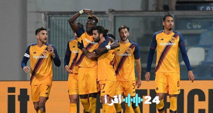 روما ينجو من الهزيمة أمام ساسولو بالتعادل الدراماتيكي في اللحظات الأخيرة