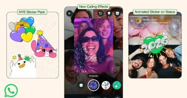 واتساب يكشف عن ملصقات وفلاتر جديدة للاحتفال برأس السنة 2026