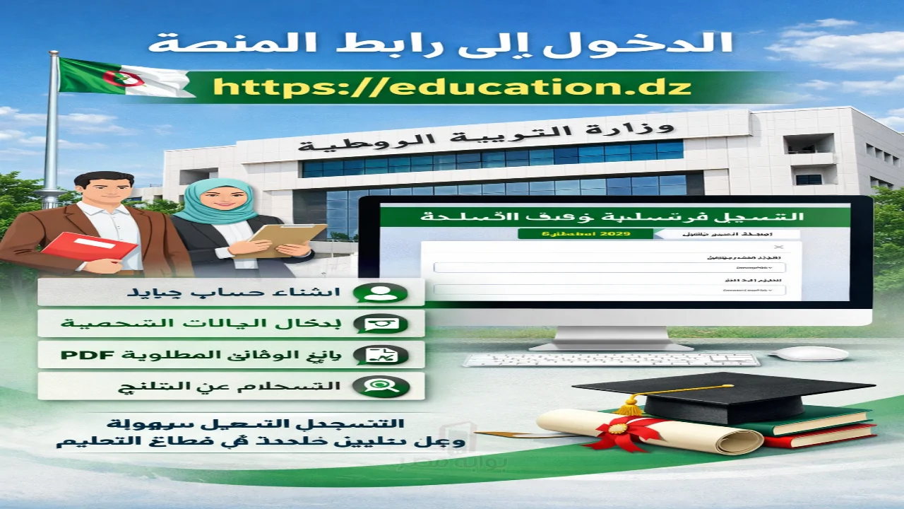 Education.dz تطلق فضاء أولياء التلاميذ 2026 بوابة رقمية متكاملة