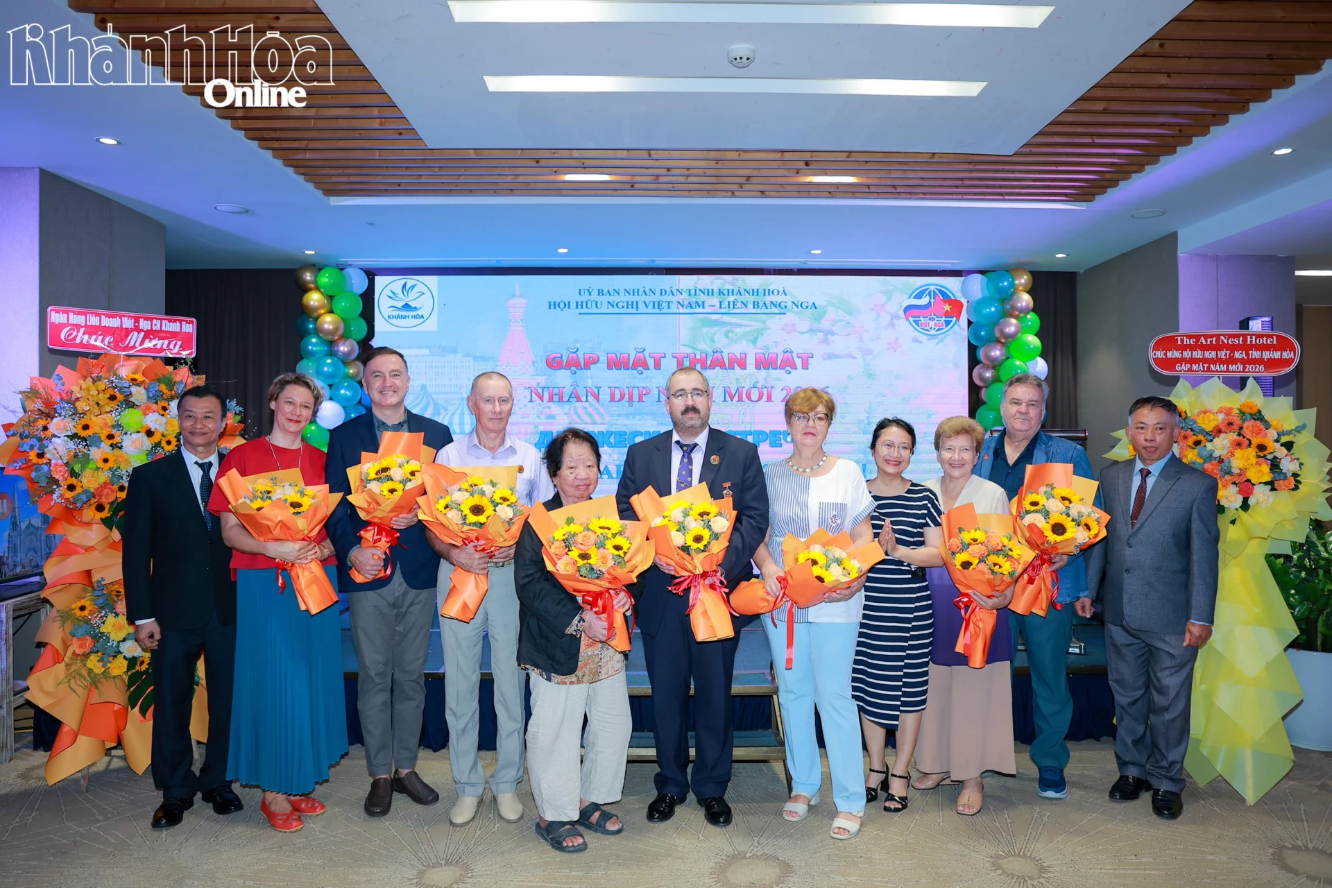 جمعية الصداقة الفيتنامية الروسية تحتفل بالعام الجديد 2026 في مقاطعة خان هوا