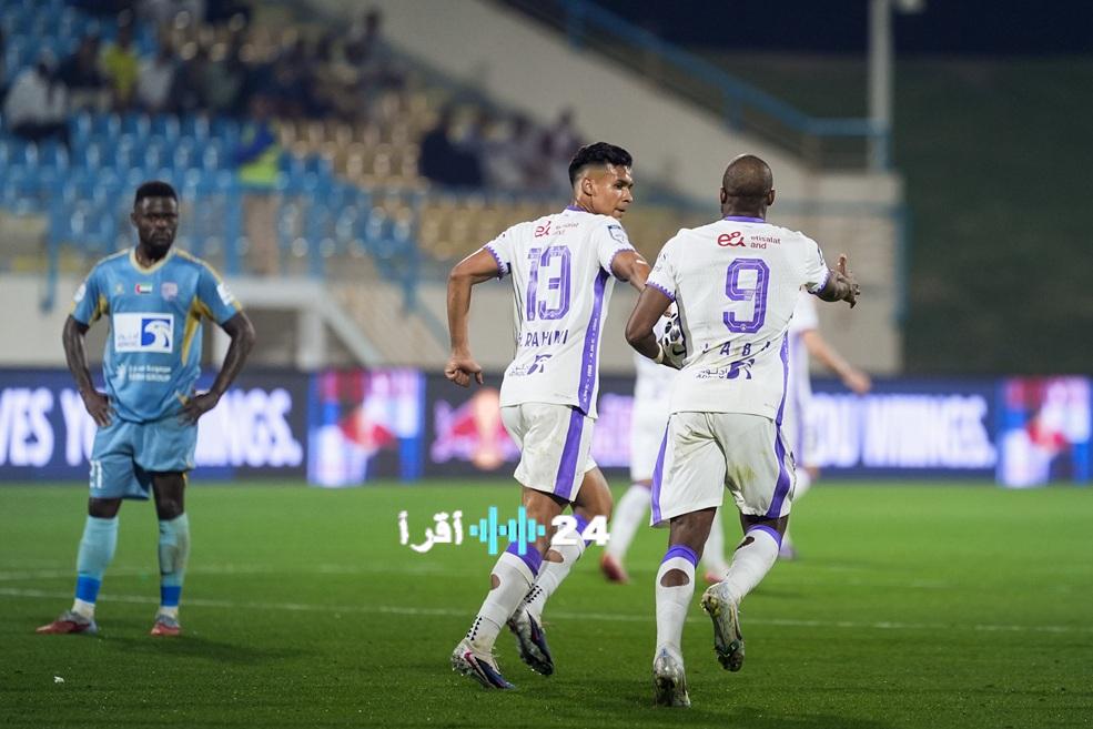 العيـن ينتزع فوزاً صعباً من الظفرة بتوقيع لابـا والشاذلي