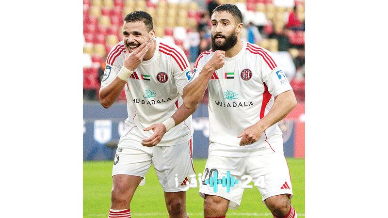 الجزيرة يتغلب على عجمان ويحافظ على آماله في المنافسة