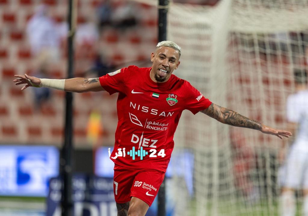 شباب الأهلي يقترب من صدارة الدوري الإماراتي بفوزه على عجمان