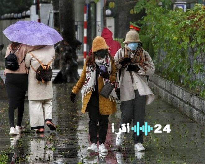 موجة برد قاسية تقترب من شمال فيتنام