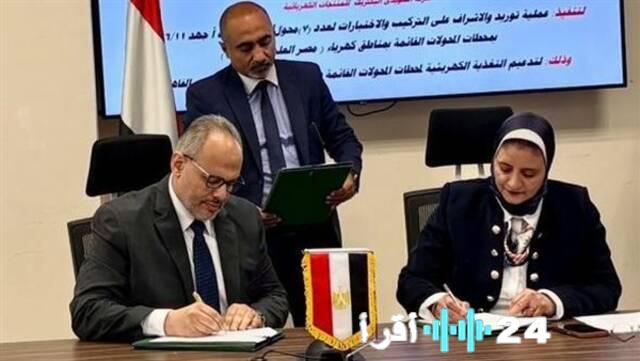 المصرية لنقل الكهرباء تؤمن استقرار الشبكة القومية بصفقة مع السويدي إليكتريك