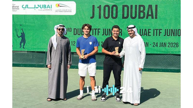 خمس دول تتنافس على ألقاب بطولة دبي الدولية لتنس الشباب