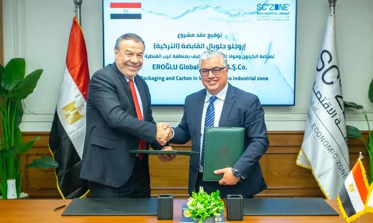 «توقيع مشروع جديد في قناة السويس يفتح آفاقًا استثمارية مع مجموعة أوروجلو جلوبال القابضة»