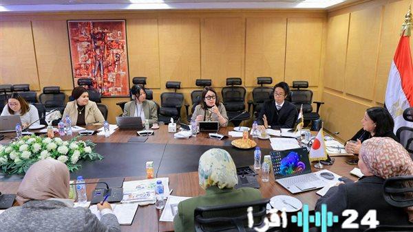 نائبة التضامن تبحث مع وفد جايكا اليابانية تعزيز الشراكة التنموية