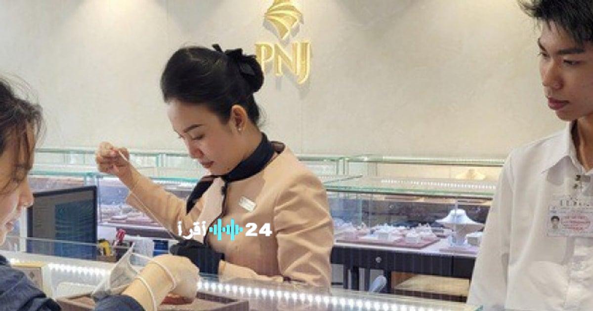 الذهب يقفز 4 ملايين دونغ بجميع القطاعات.. وPNJ يتصدر الارتفاع بـ4.4 مليون