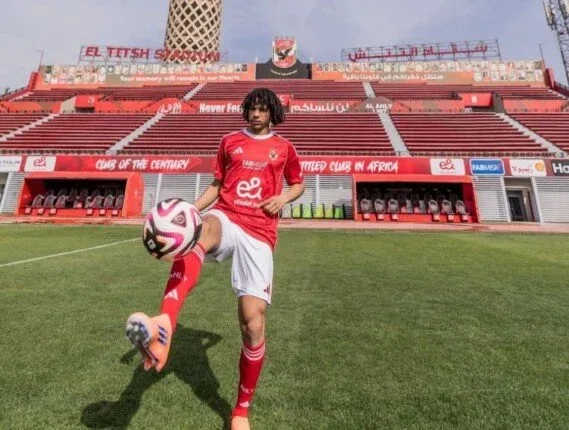 مروان عثمان يقود هجوم الأهلي أمام يانج أفريكانز في دوري أبطال إفريقيا