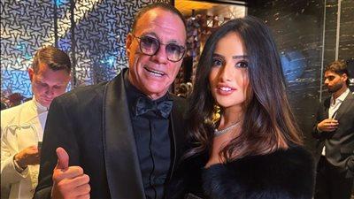 لقاء زينة مع فان دام في دبي يتصدر الاهتمام بلحظة طريفة تخطف الأنظار وتثير الفضول