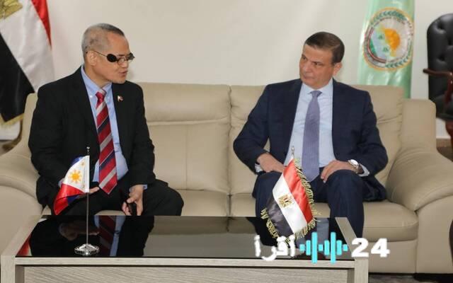 وزير الزراعة يبحث مع الفلبين بوابة مصر نحو الأسواق الآسيوية