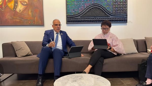 سويلم يبحث ملف المياه مع مبعوثة الأمم المتحدة الخاصة بالسنغال