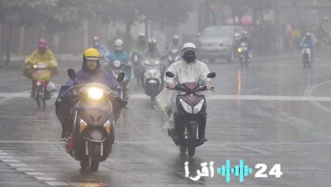 توقعات برذاذ خفيف في شمال فيتنام خلال الأيام المقبلة