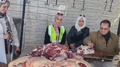 ضبط كميات ضخمة من اللحوم والدواجن والسلع المجهولة المصدر في محافظة الشرقية