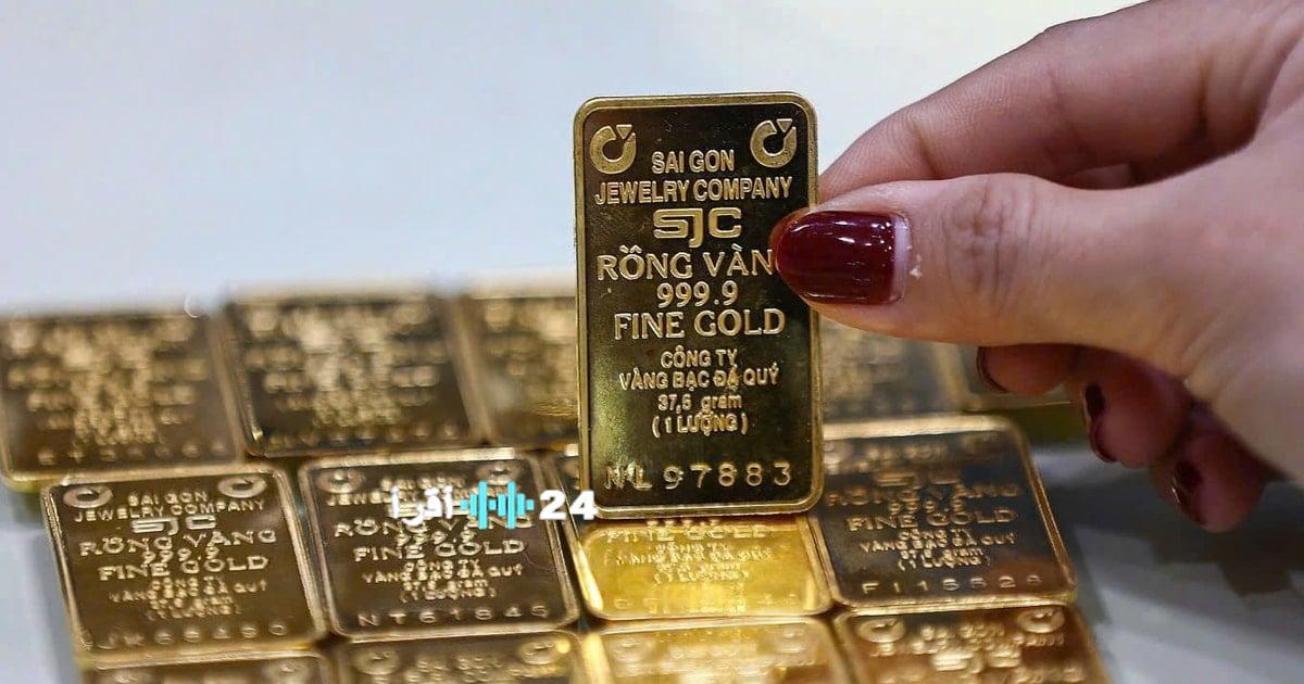 الذهب يسجل ذروة تاريخية غير مسبوقة عند 190.8 مليون دونغ للأونصة