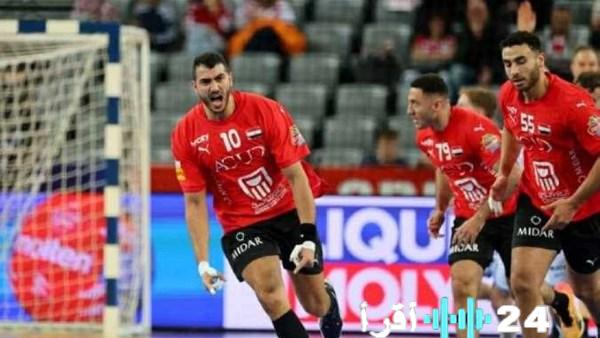 دودو يتألق ويحقق جائزة أفضل لاعب في مباراة مصر وكاب فيردي بنصف نهائي أمم إفريقيا لليد