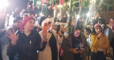 احتفالات أبناء بنها بليلة رأس السنة تملأ الأجواء بالفرح والسعادة حتى الصباح