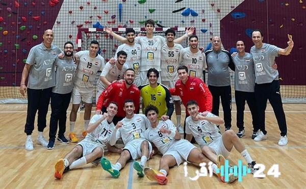 منتخب مصر الشاب يكتسح المغرب في كرة اليد