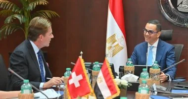 «تعزيز أفق التعاون الاقتصادي» وزير الاستثمار والتجارة الخارجية يبحث مع السفير السويسري في القاهرة سبل تعزيز الشراكة وفرص الاستثمار المستقبلية