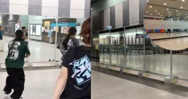 سنغافورة تغطي مرايا محطات المترو لمواجهة ازدحام الراقصين