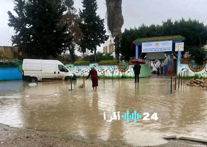 تعليق الدراسة في مدينة القصر الكبير لمدة أسبوع جراء الفيضانات